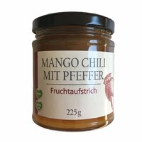 Mango Chili mit Pfeffer Fruchtaufstrich - 225g