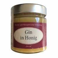 Gin in Honig Komposition mit Alkohol - 250g