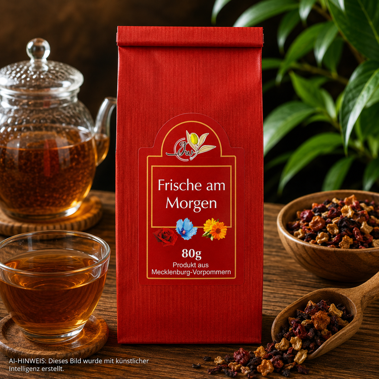 Frische am Morgen - Gruener Tee - 100g