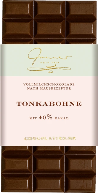 Tonka Bohne Vollmilchschokolade - 40%