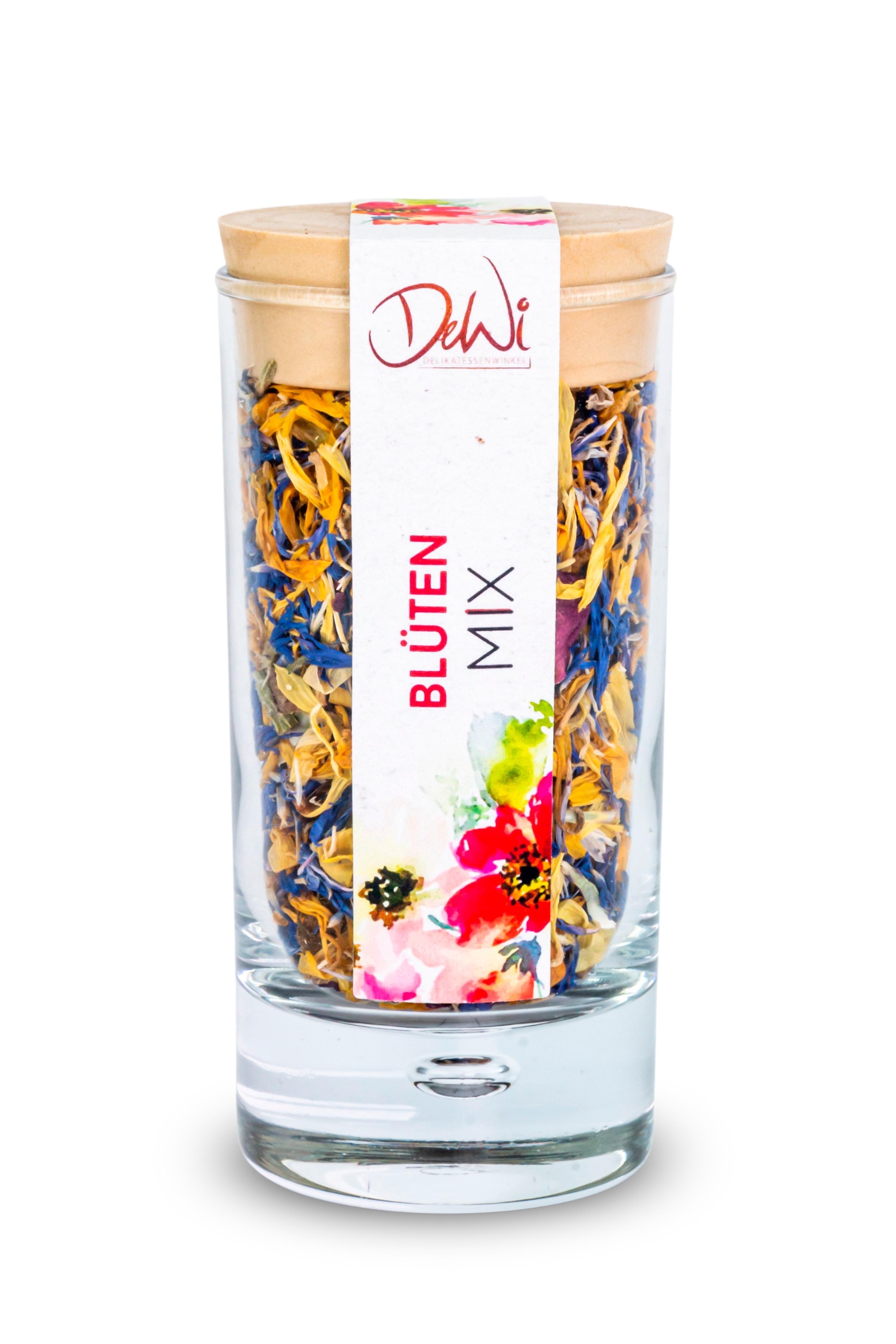 Blüten Mix - Großes Korkenglas - 10g