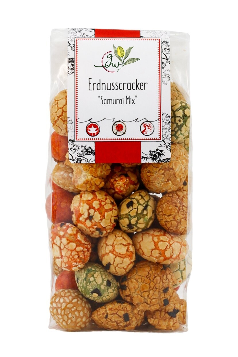Samurai Mix - Erdnusscracker - 125g