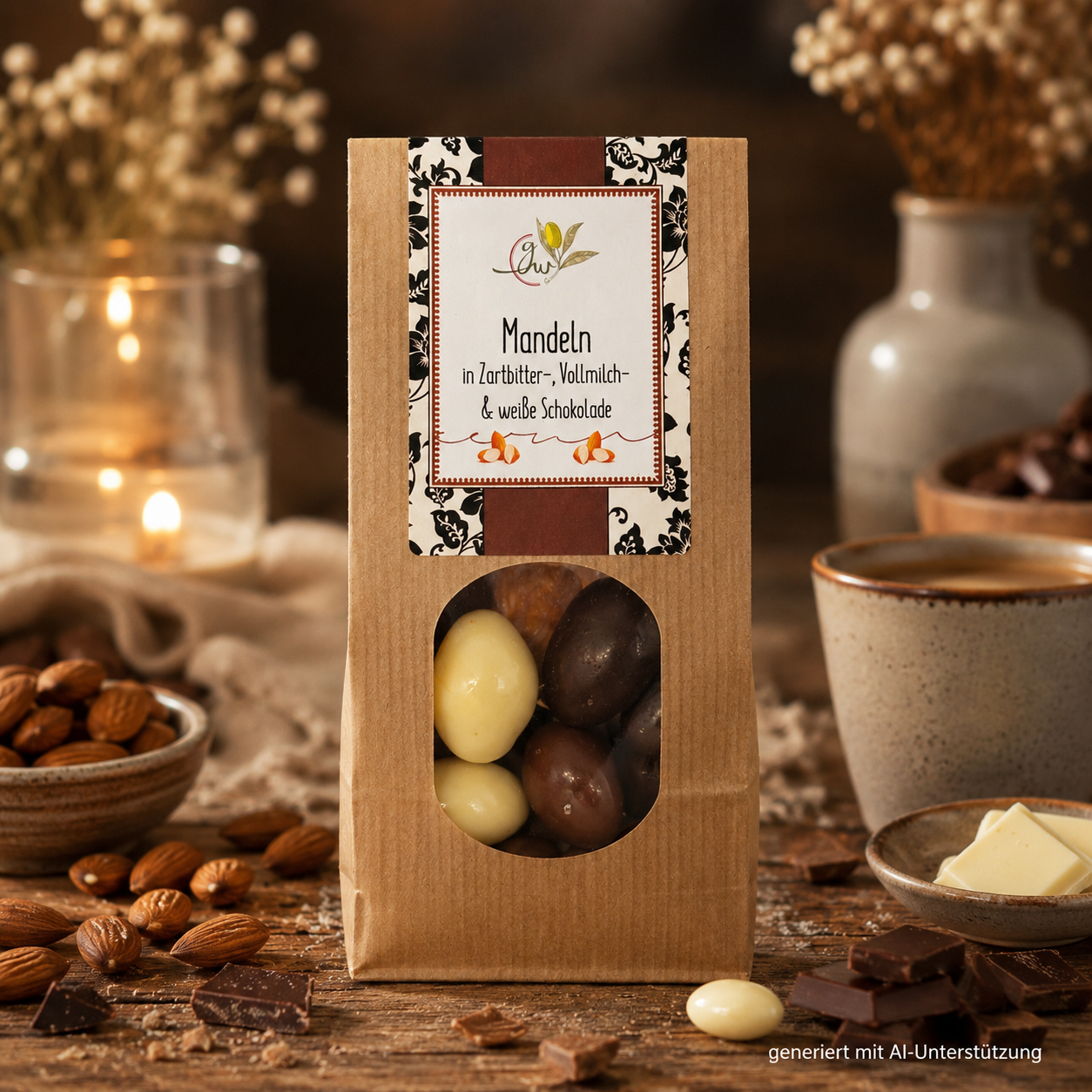 Mandel Mix in Schokolade - 150g