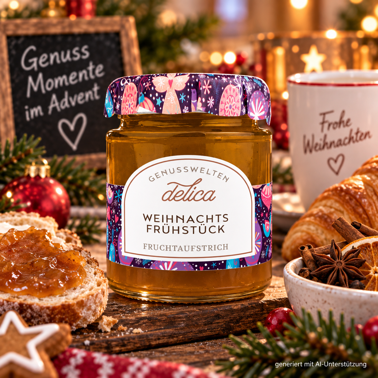 Weihnachtsfruehstuech Fruchtaufstrich - 170g
