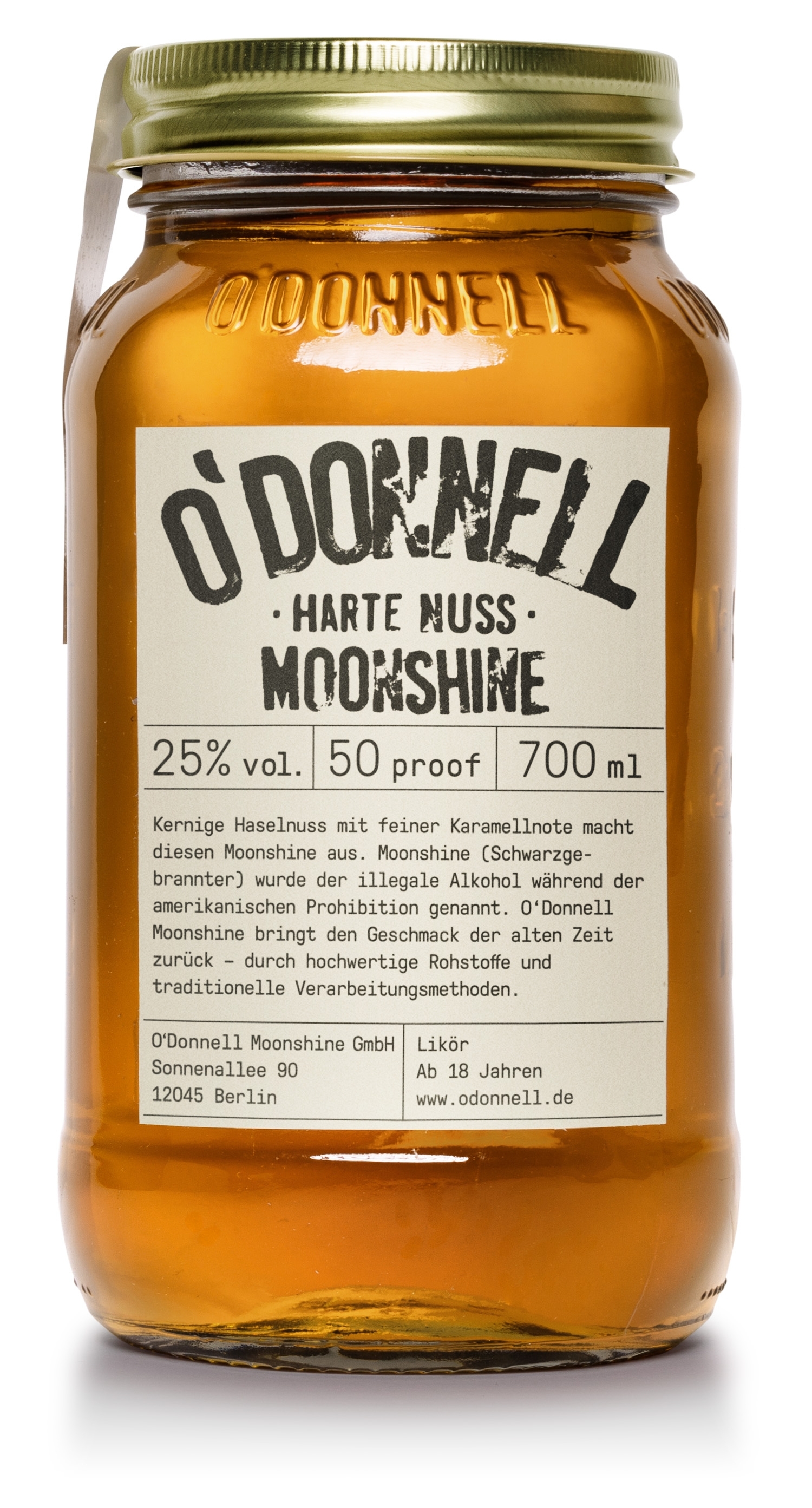Harte Nuss - O Donnell - 700ml - 25% vol.