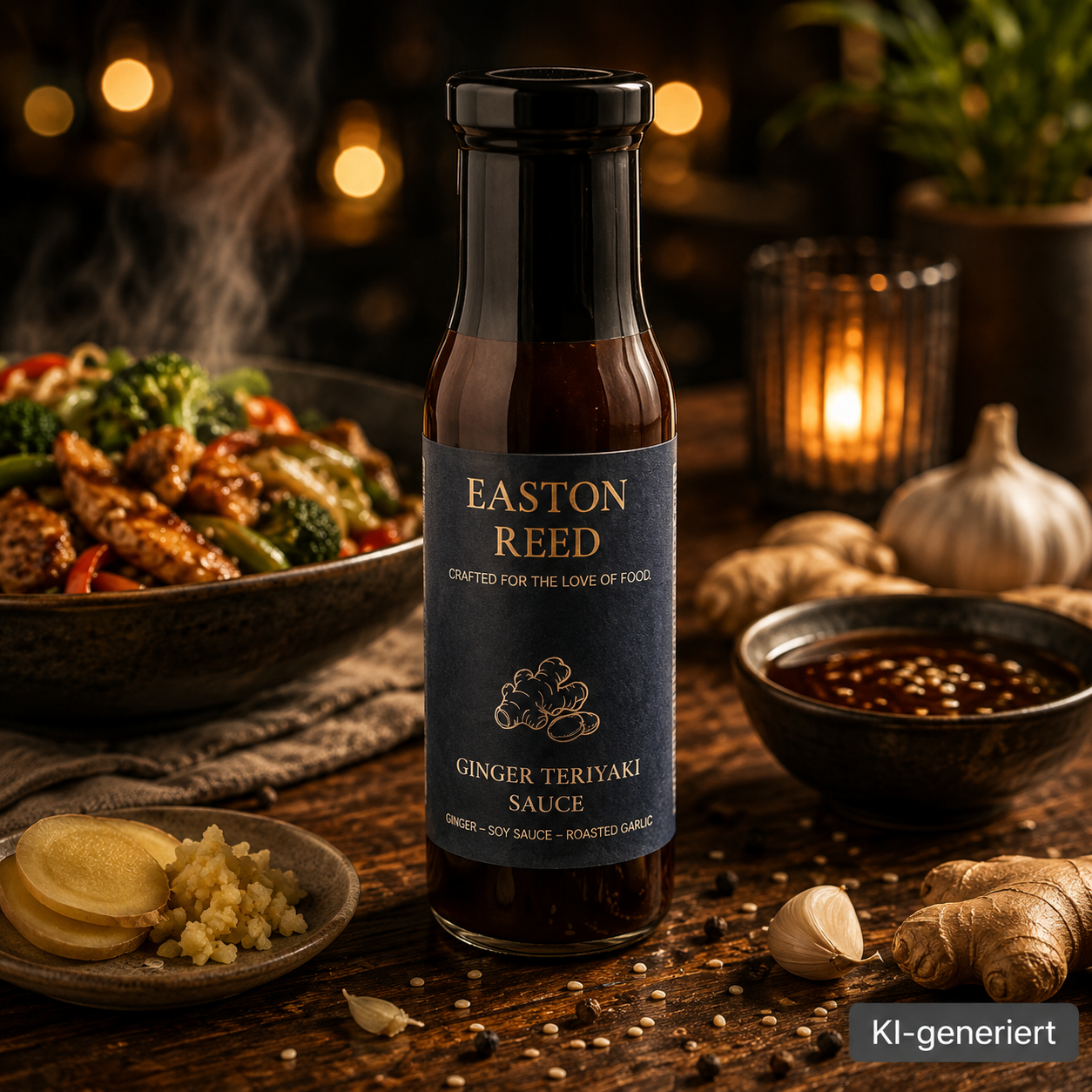 Ginger Teriyaki Sauce - Easton Reed - 260ml