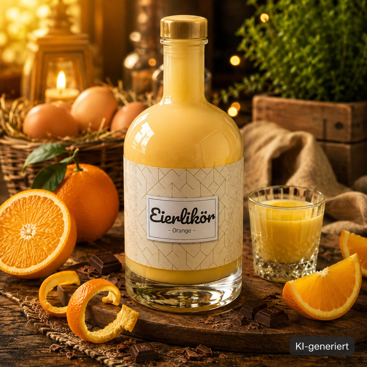 Eierlikör Orange - 20% vol. - 500ml
