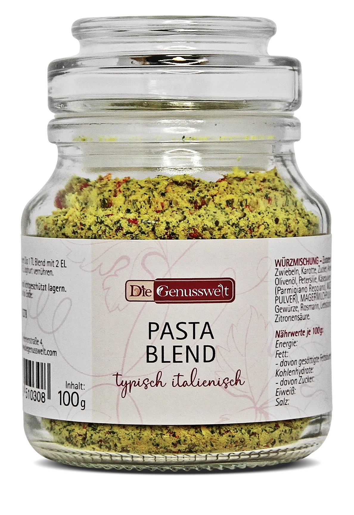 Pasta Blend mit Parmesanaroma - 100g