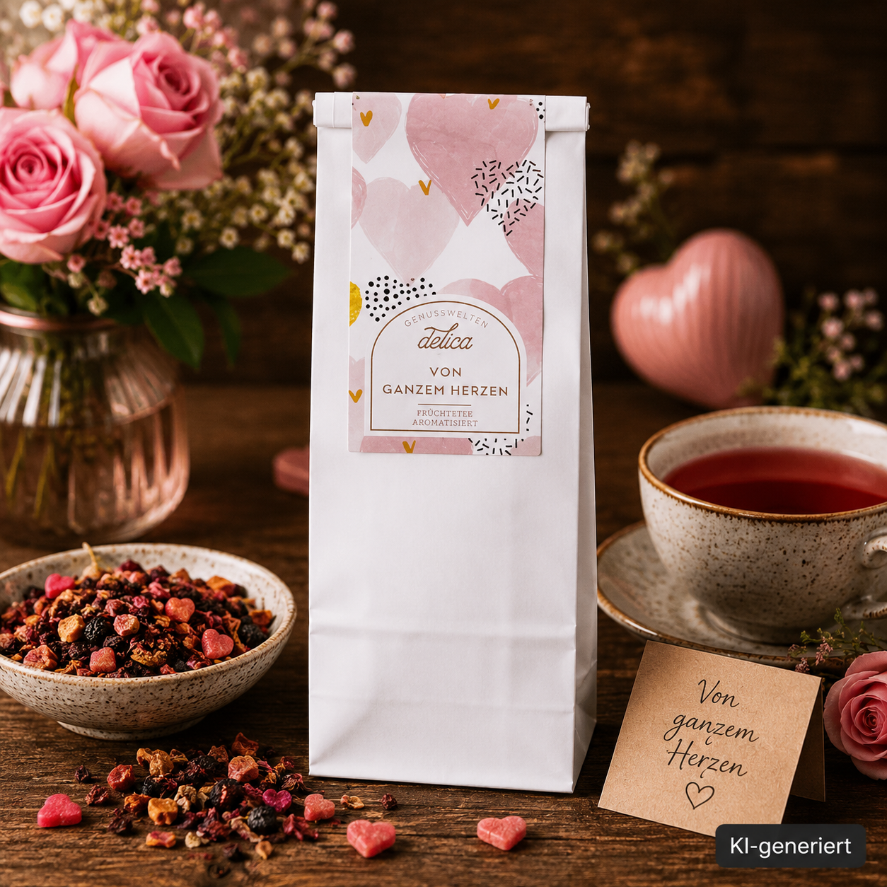 Von ganzem Herzen Früchtetee - 100g