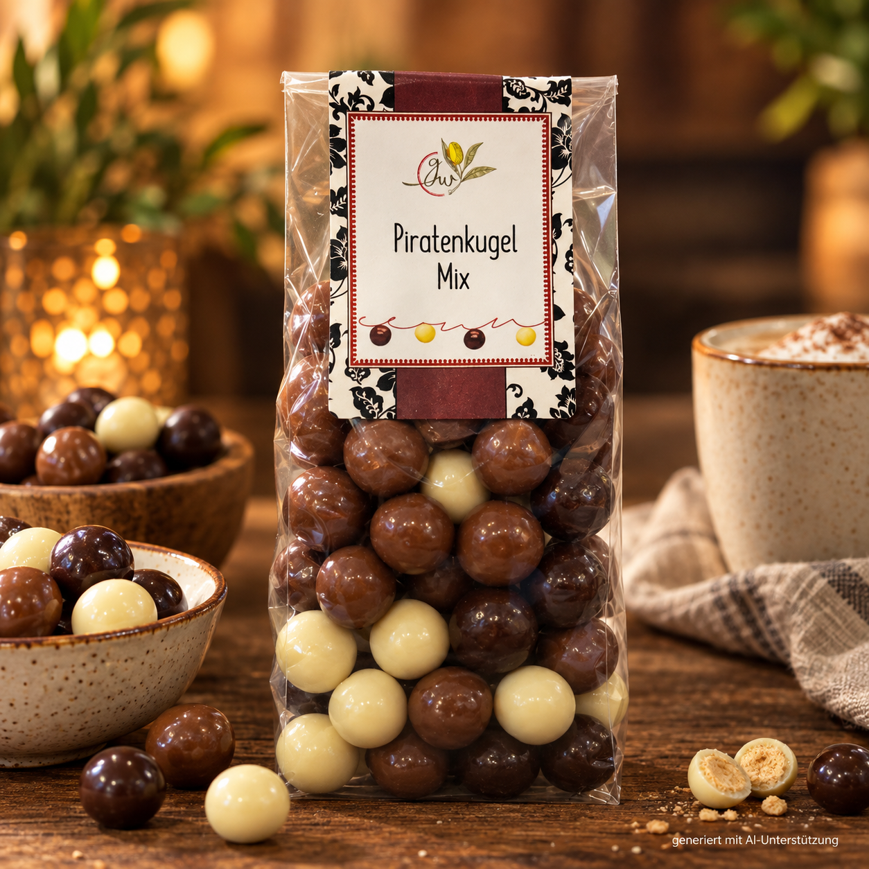 Piratenkugeln - Knusperkugel Mix - 160g