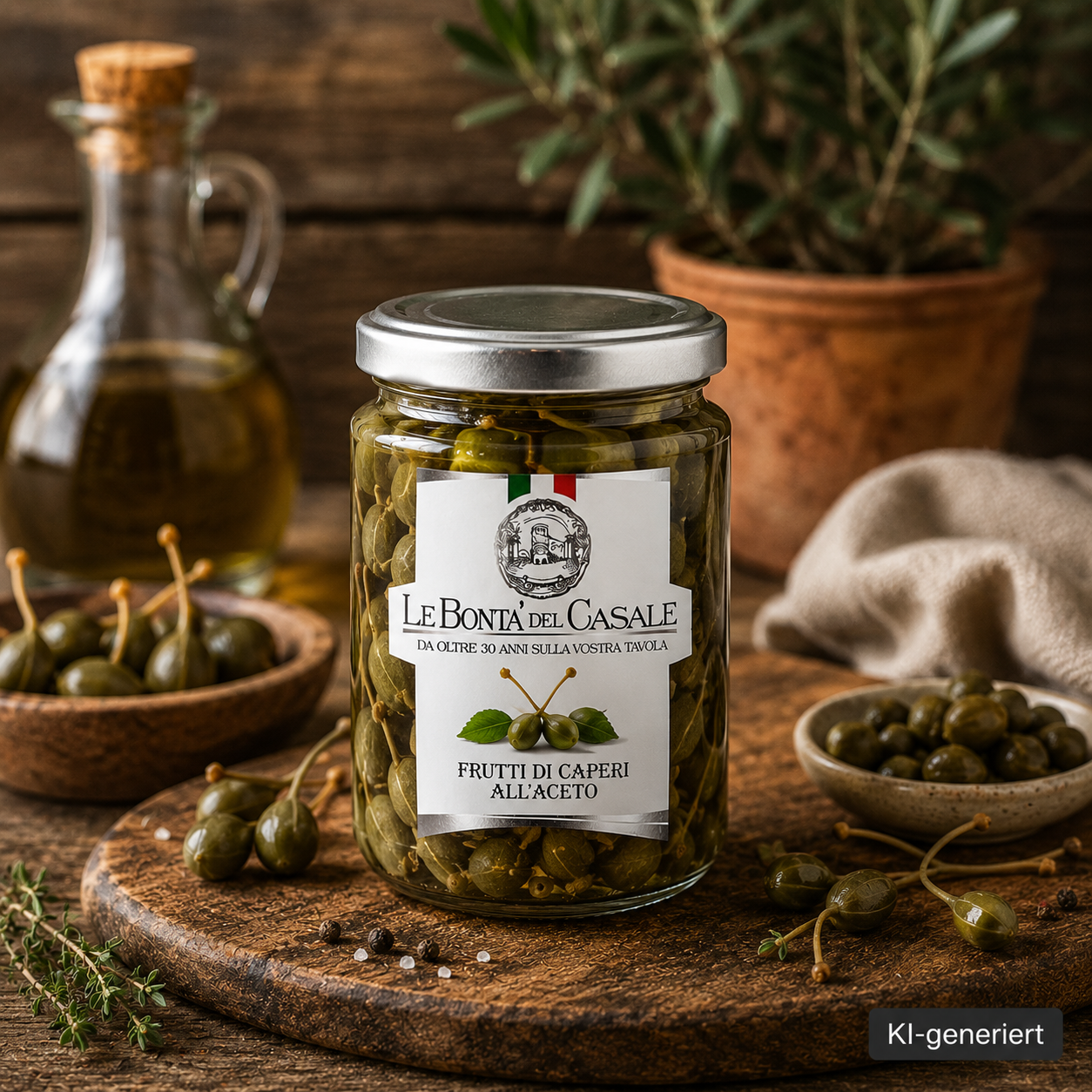 Frutti di Cappero All Aceto - Kapernaepfel - 280g