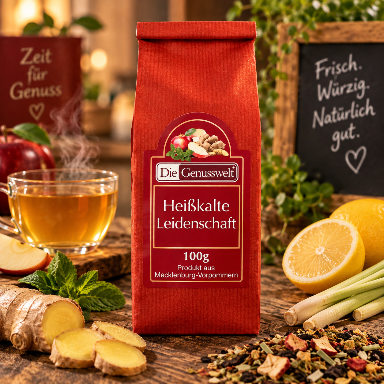 Heißkalte Leidenschaft - Kräutetee - 100g