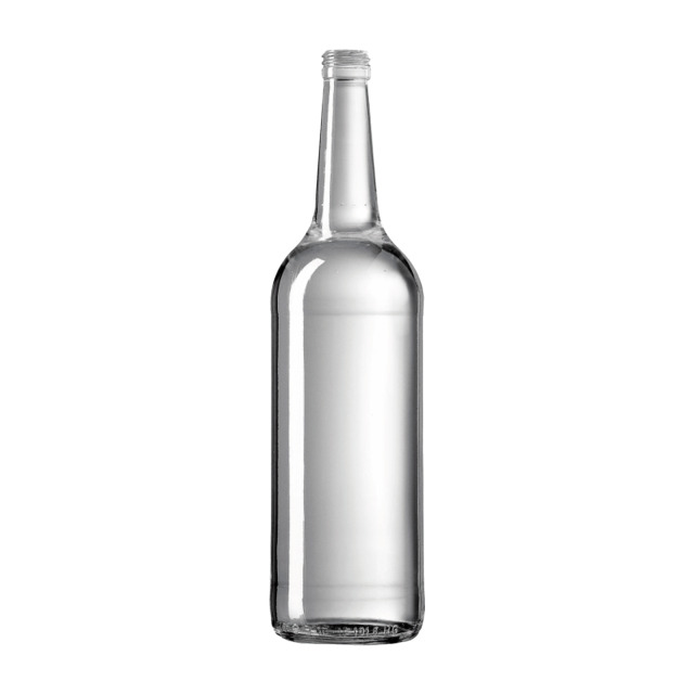 Geradhals Flasche - 1.000ml - PP28