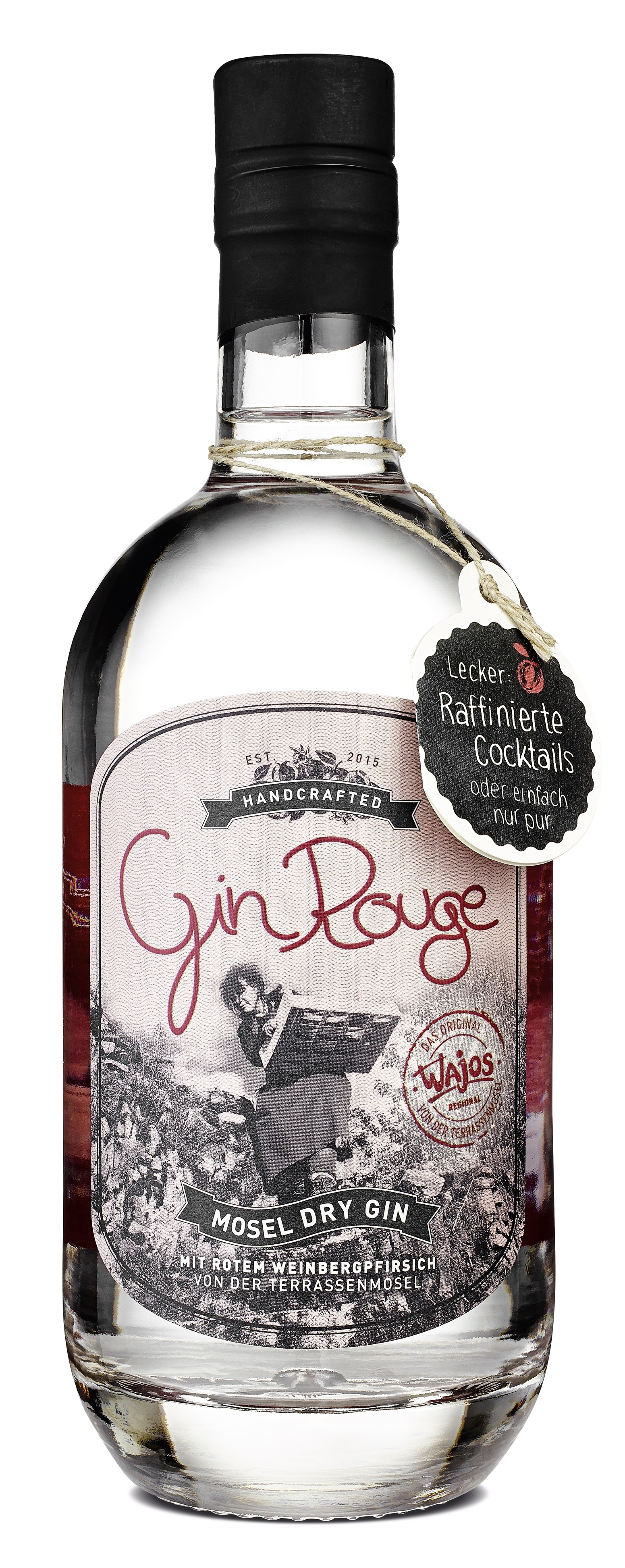 Gin Rouge - Roter Weinbergpfirsich - 42% vol. - 500ml