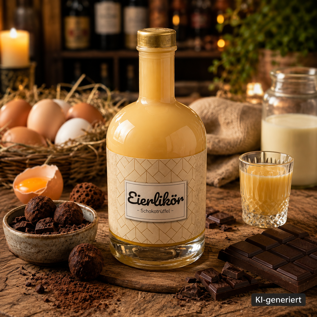 Eierlikör Schokotrüffel - 20% vol. - 500ml