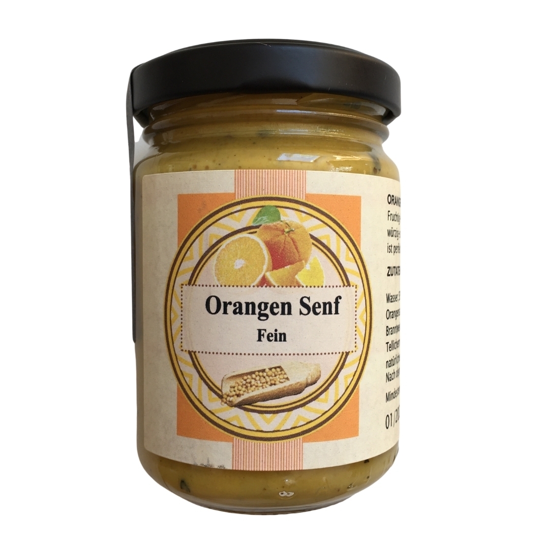 Orangen Senf - 140ml