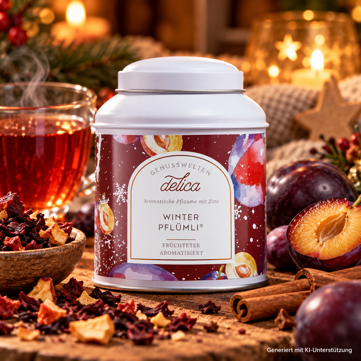 Winterpfluemli Fruechtetee - Dose - 130g