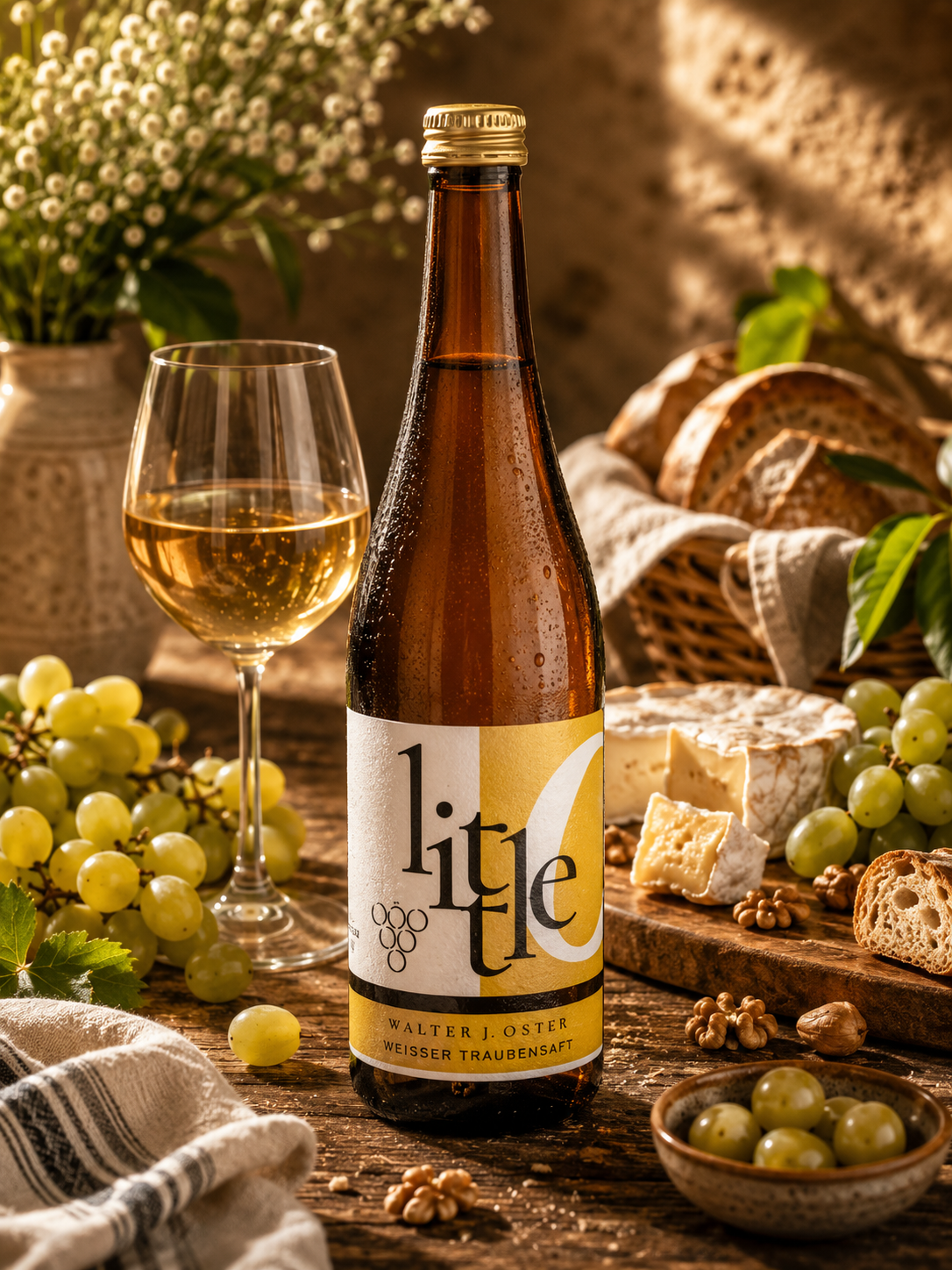 Traubensaft Weiss - Little O - 750ml
