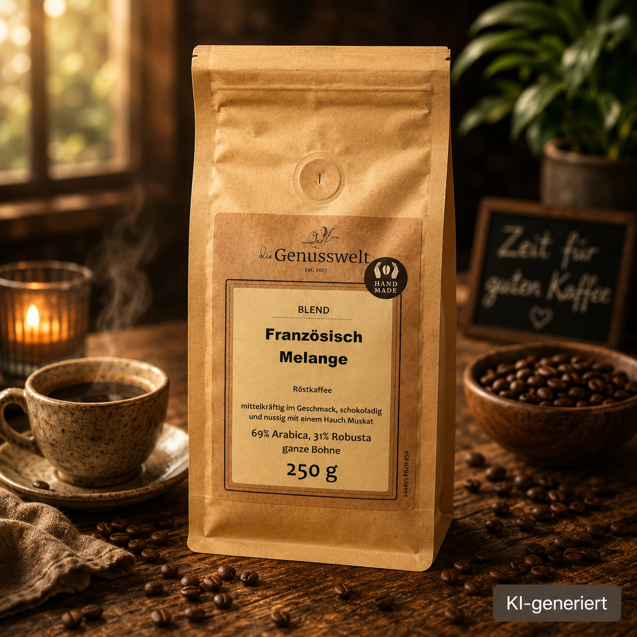 Französisch Melange Kaffee - 250g