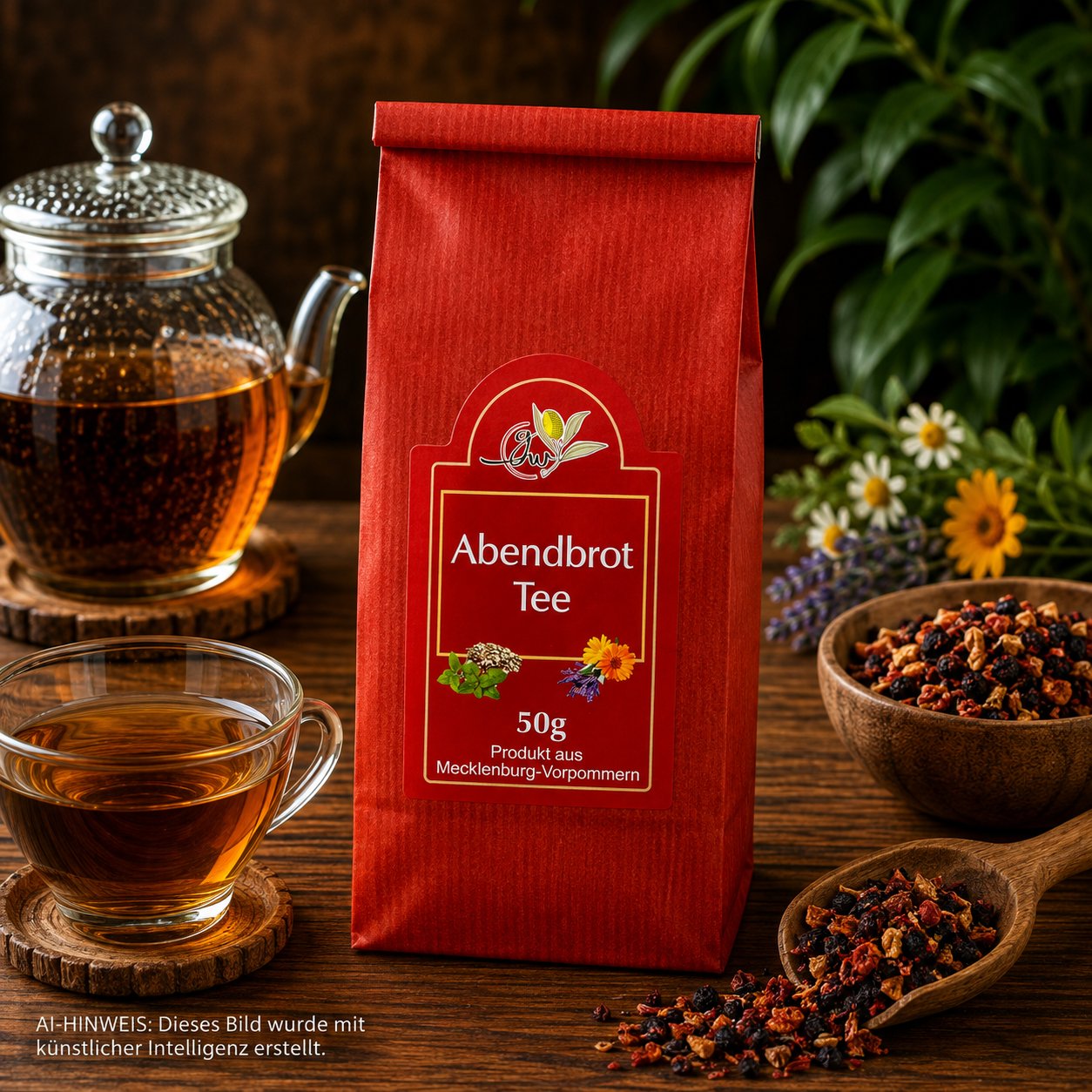 Abendbrottee - Kräutetee ohne Aromazusätze - 50g