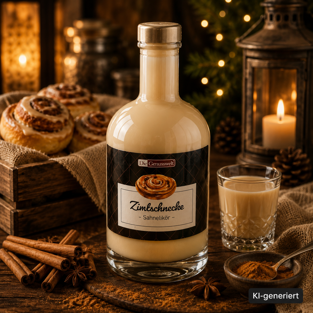 Zimtschnecke Sahnelikoer - 17% vol. - 350ml