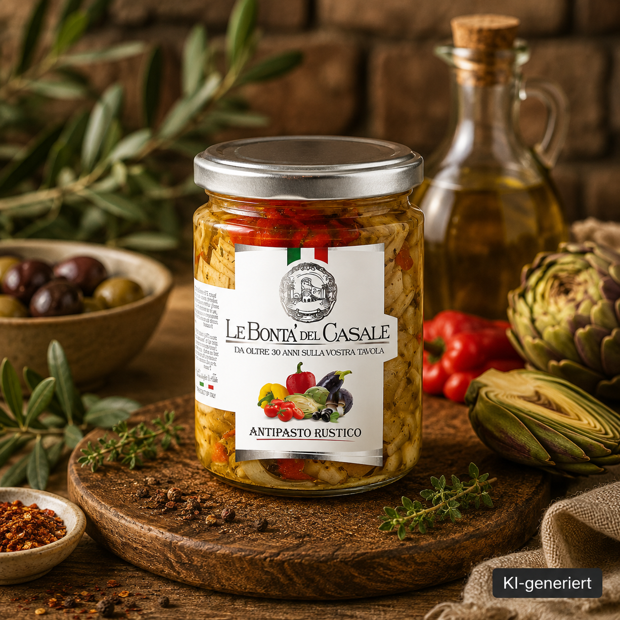 Antipasto Rustico in Olio - 280g