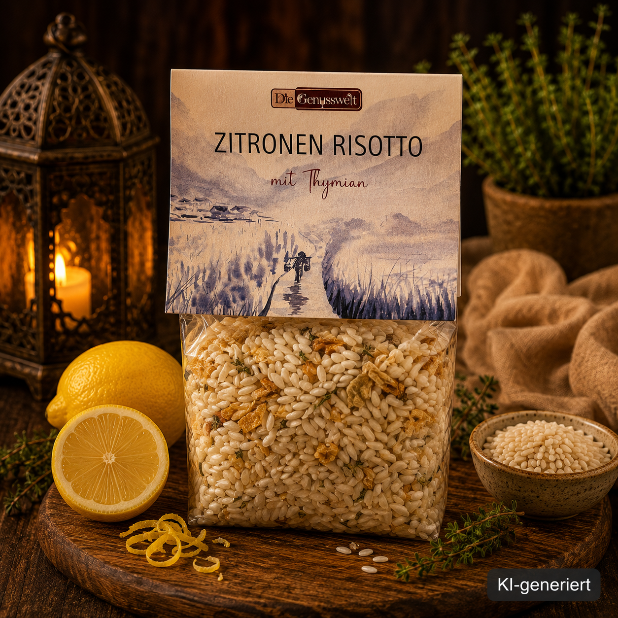 Zitronen Risotto mit Thymian - 300g