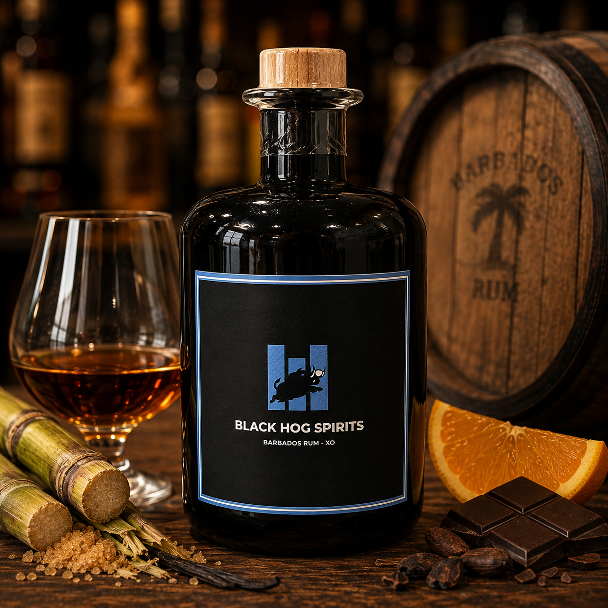 Barbados XO - Black Hog Spirits - 40% vol. - 500ml