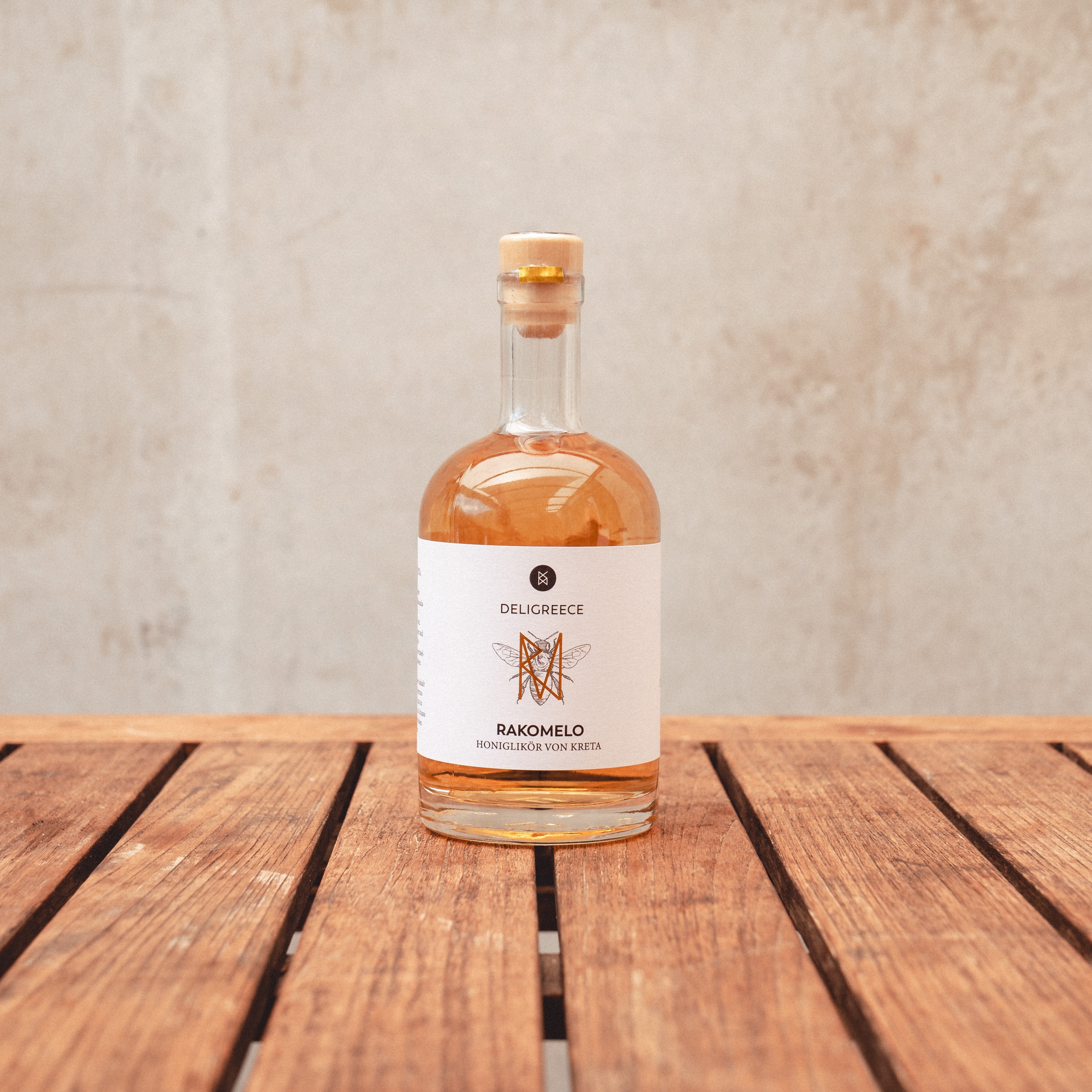 Rakomelo Honig Zimt Likör von Kreta - 23% vol. - 500ml