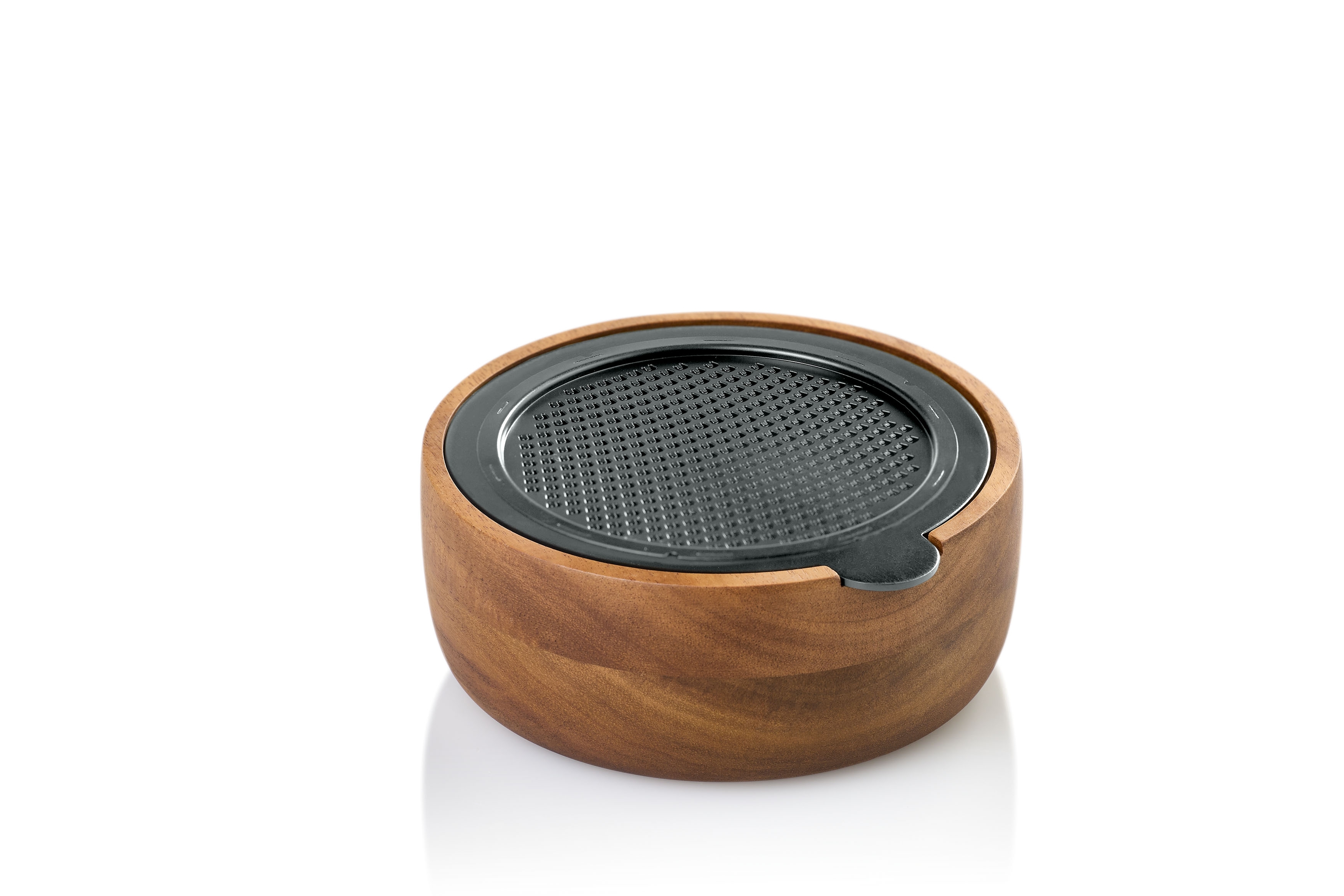 Tisch-Feinreibe CutnServe, black, mit Auffangbehaelter