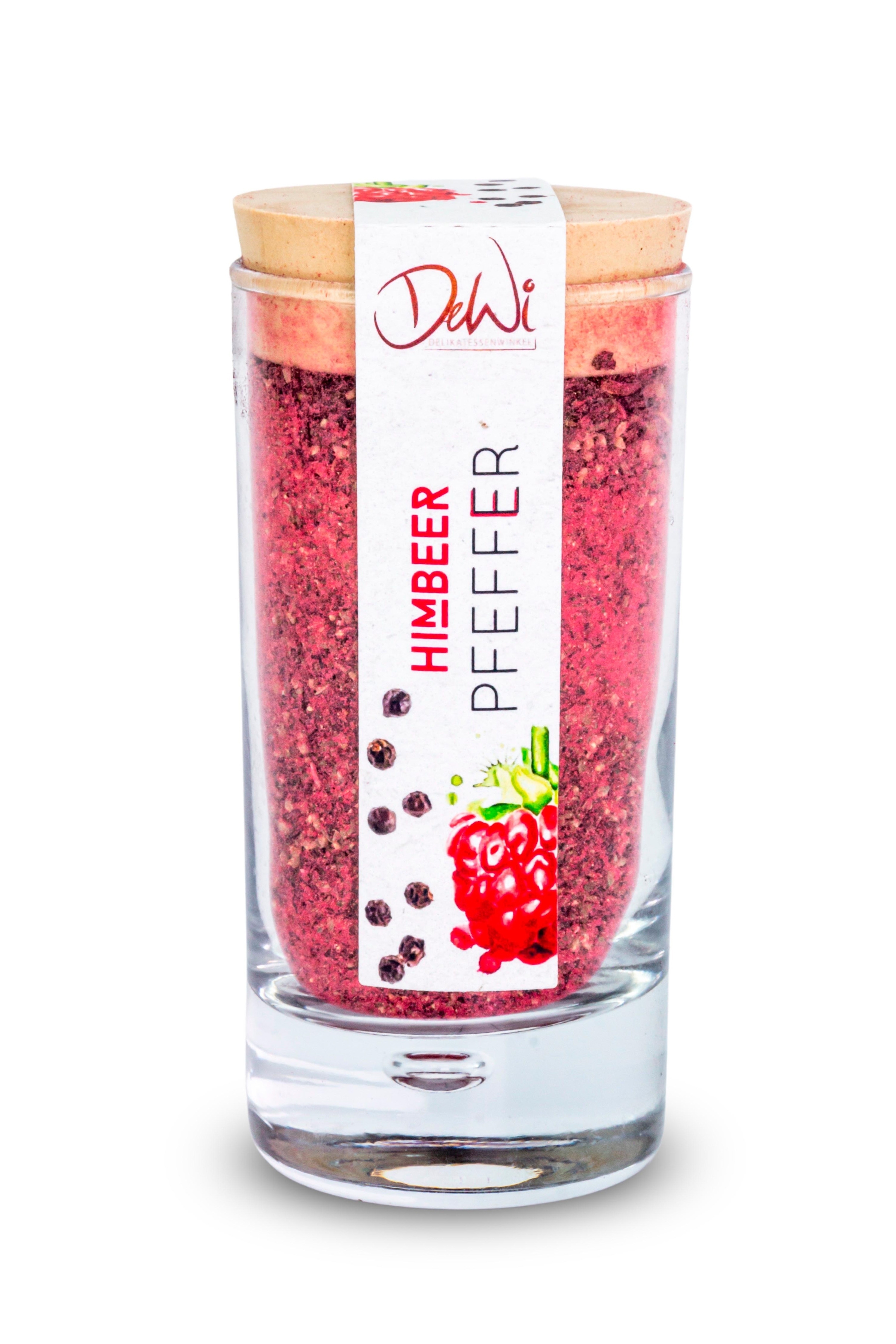 Himbeerpfeffer Gewürz - Korkenglas - 45g