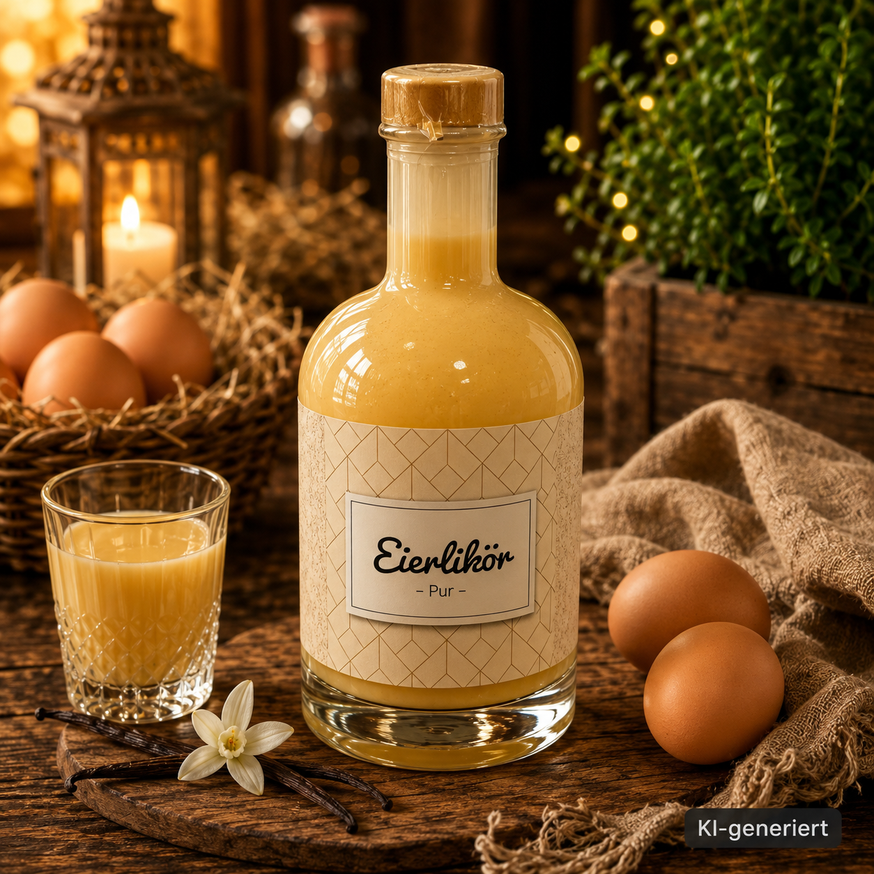 Eierlikör pur - 20% vol. - 500ml