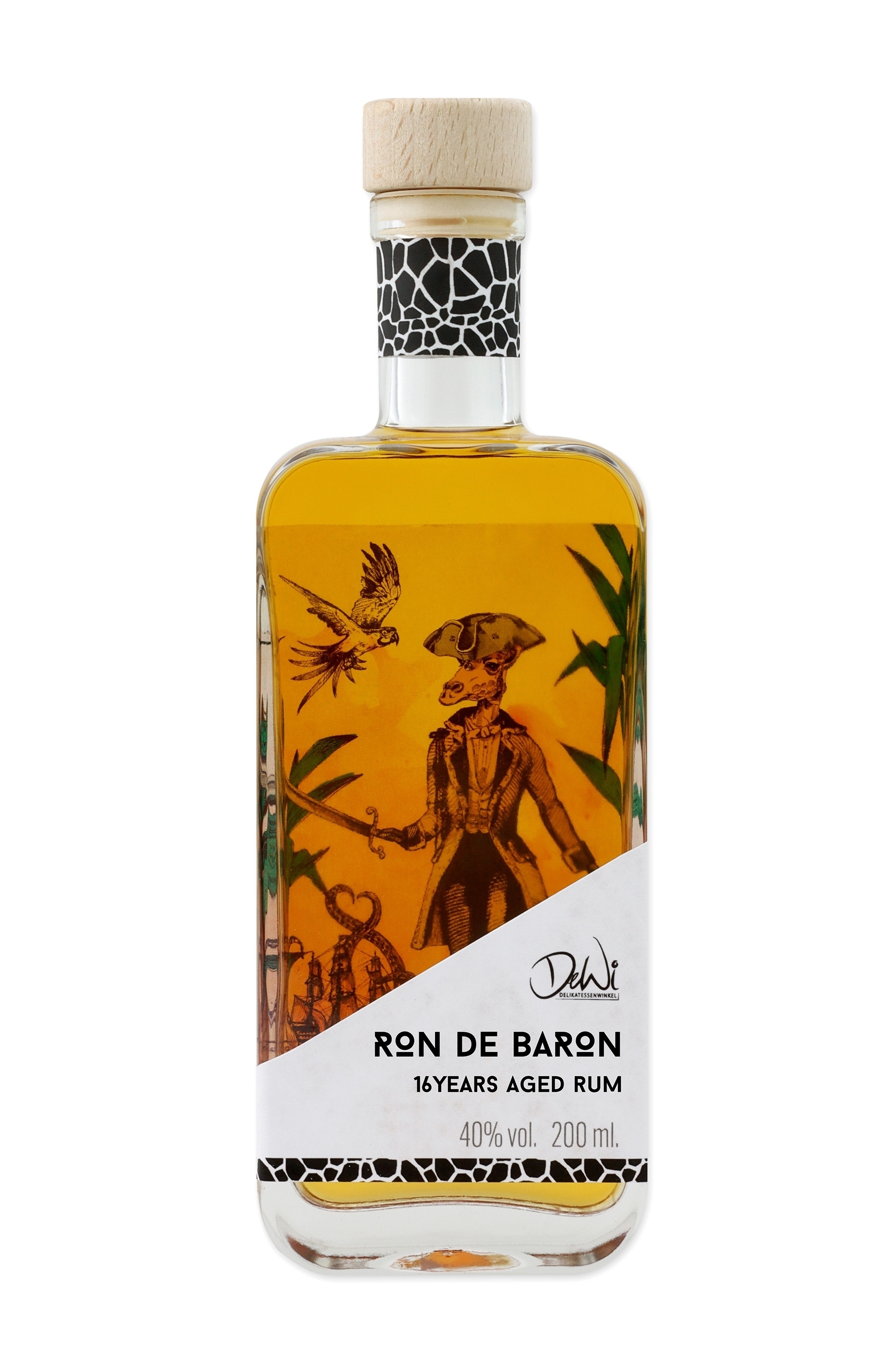 Ron de Baron - Rum 16 Jahre - 40% vol. - 200ml