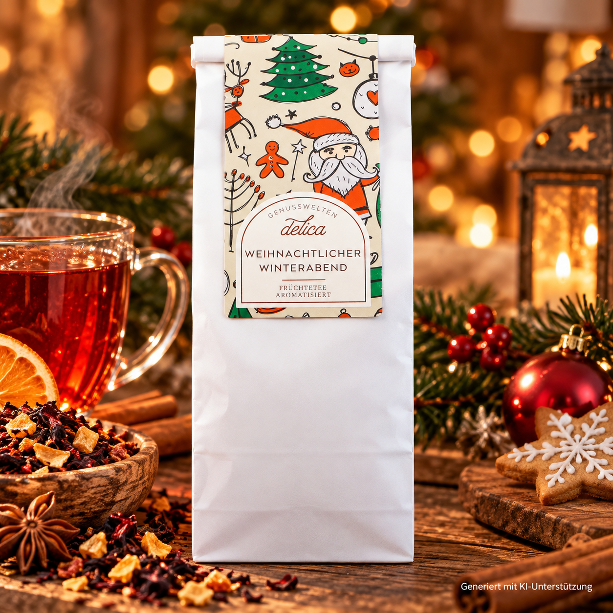 Weihnachtlicher Winterabend Früchtetee - 130g