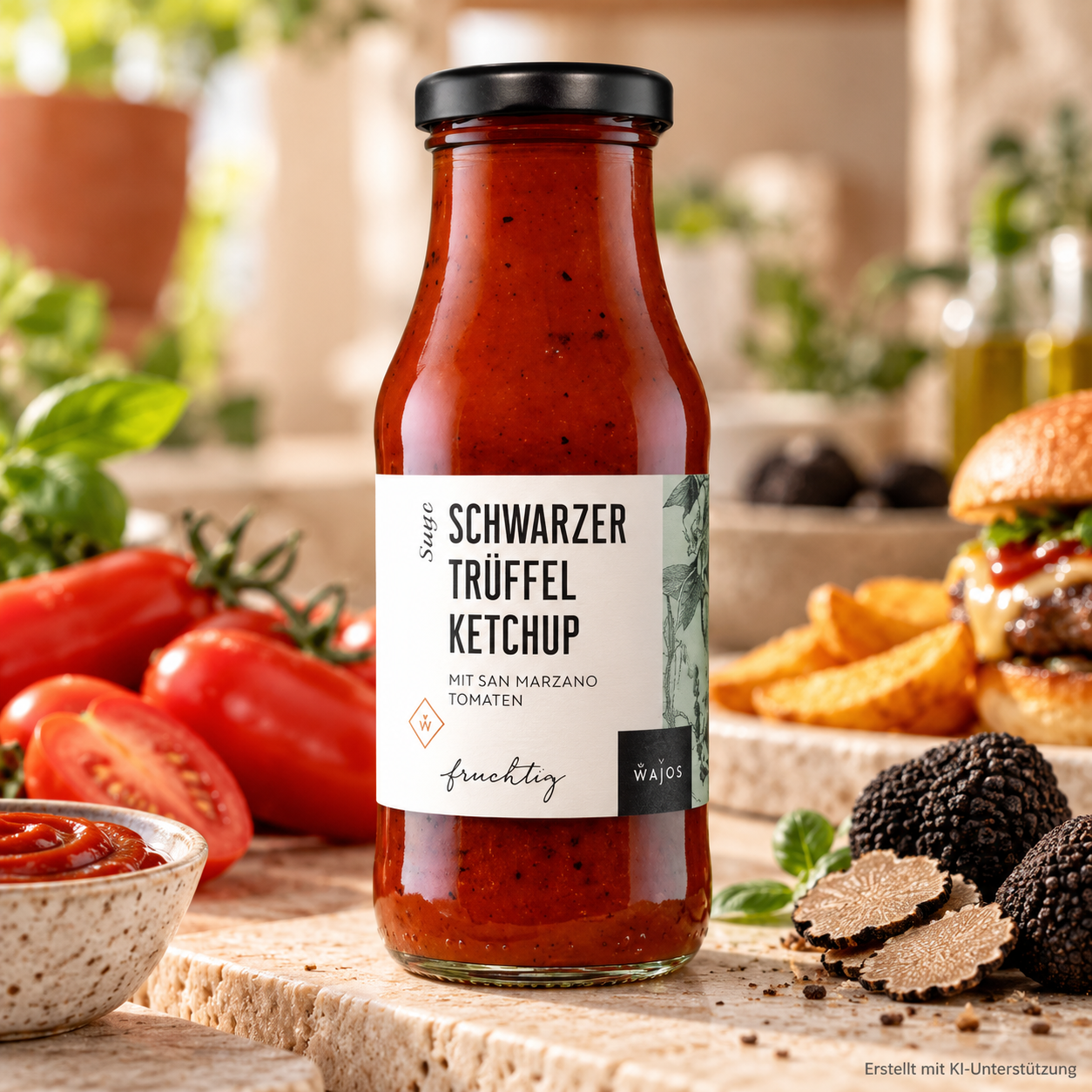 Schwarzer Trüffel Ketchup - 245ml