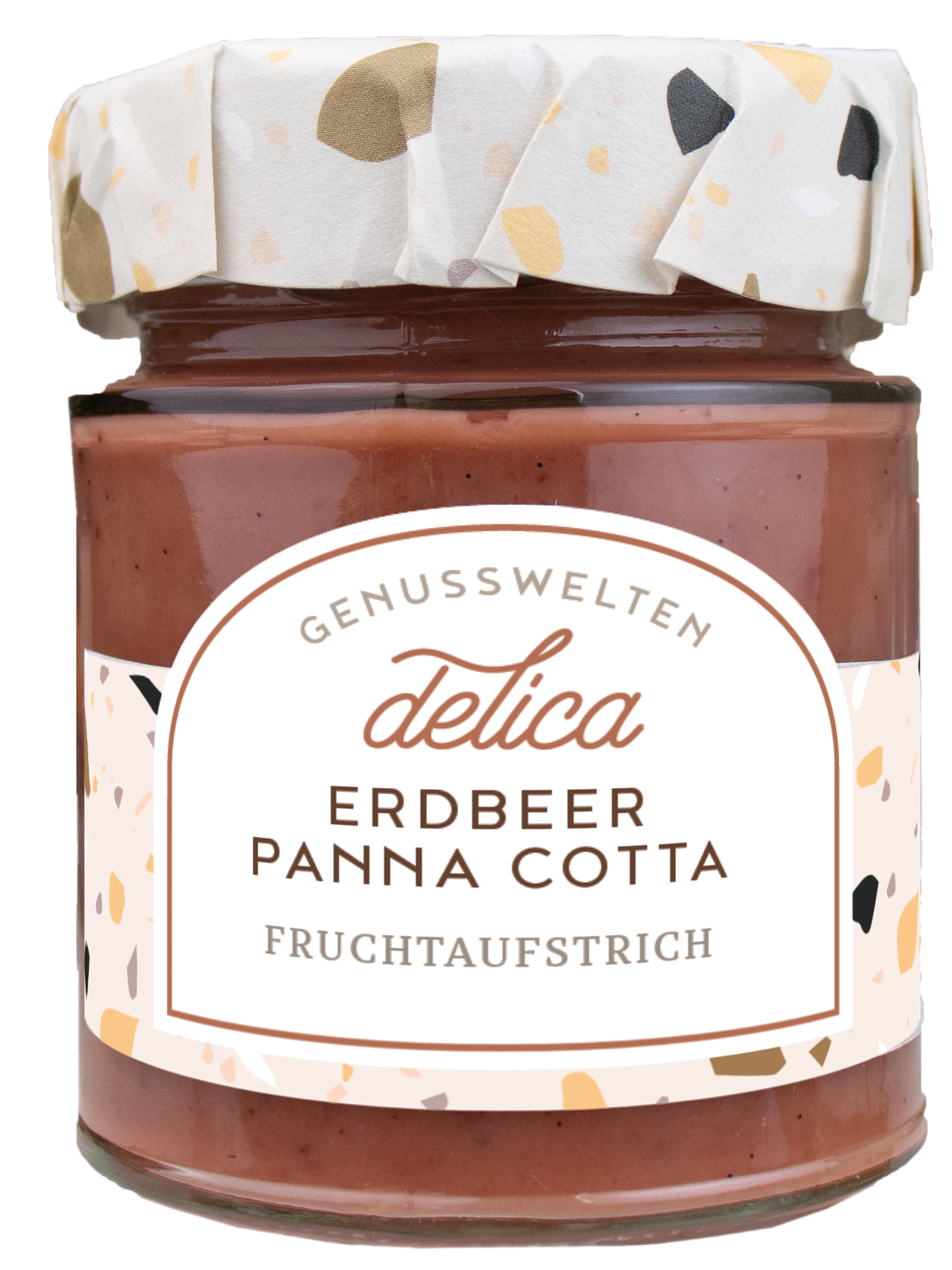 Erdbeer Panna Cotta Fruchtaufstrich - 160g