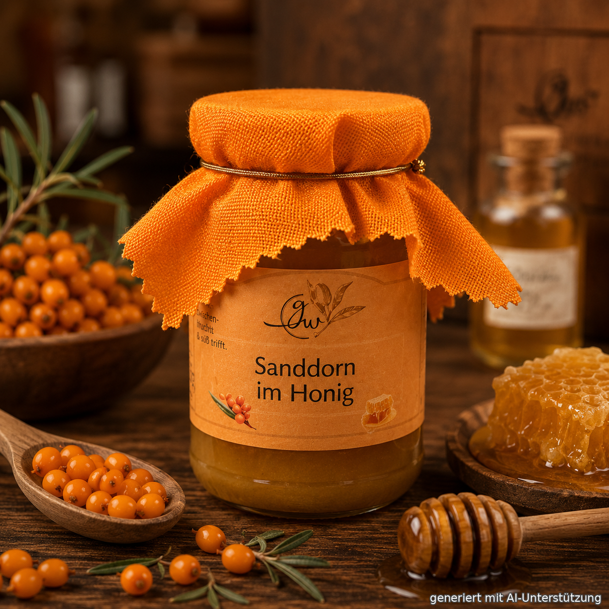 Sanddorn im Honig - 125g