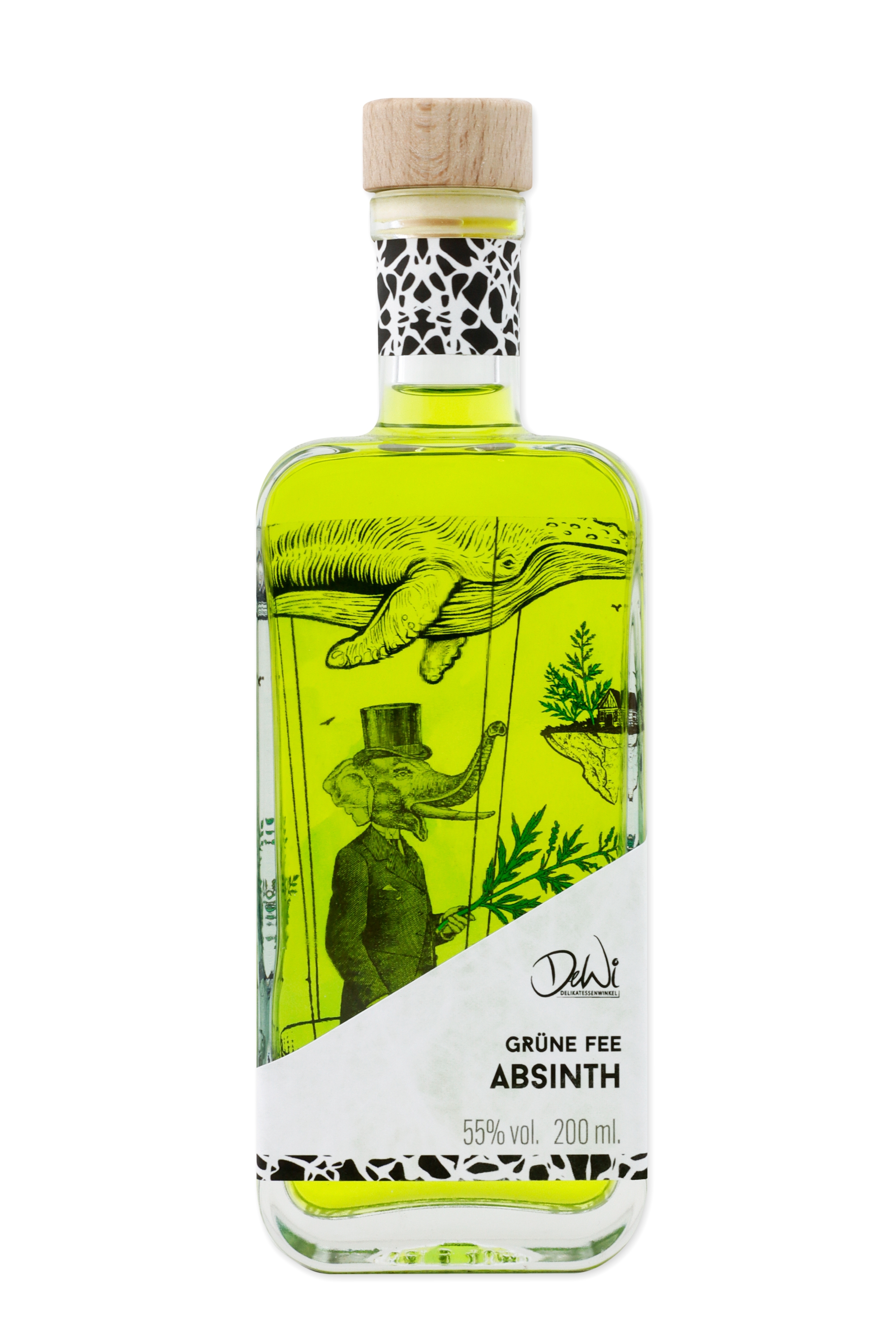 Absinth - Grüne Fee - 52% vol. - 200ml