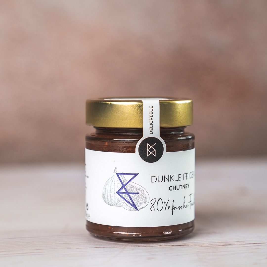 Dunkle Feigen Chutney - 180g