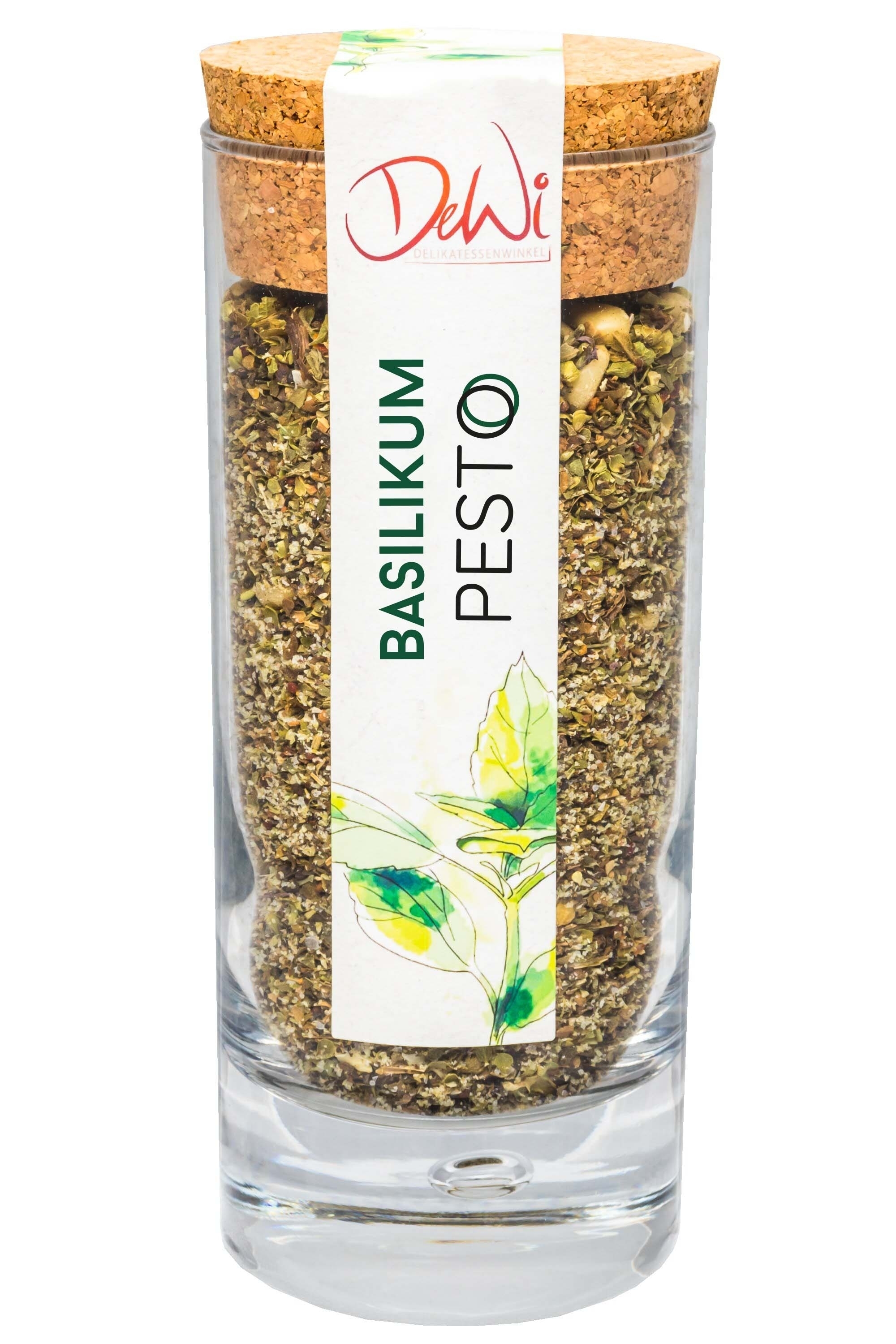 Basilikum Pesto - Korkenglas - 75g