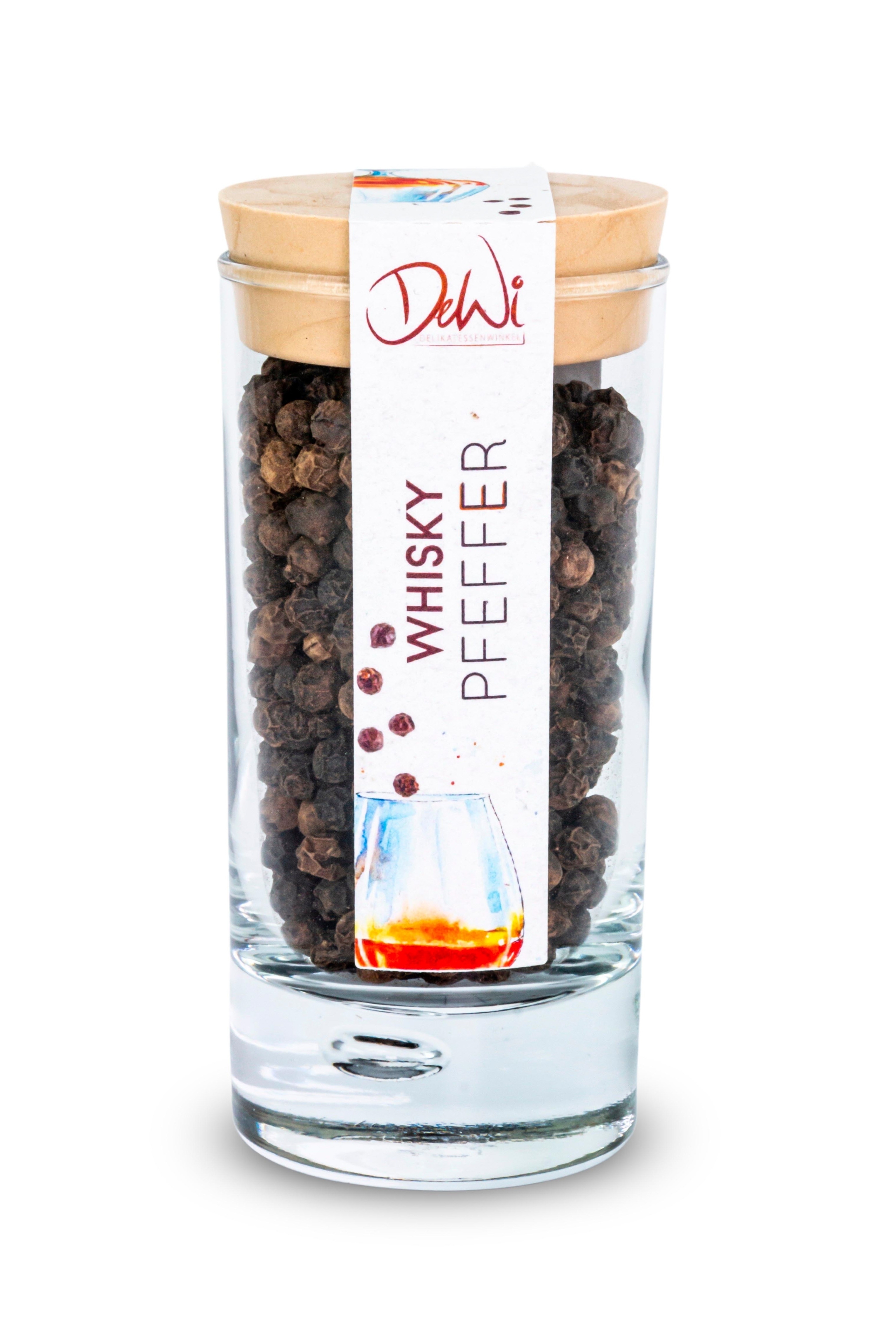 Whisky Pfeffer - Korkenglas - 35g