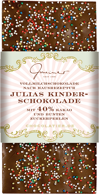 Julias Kinderschokolade - 40% - 100g