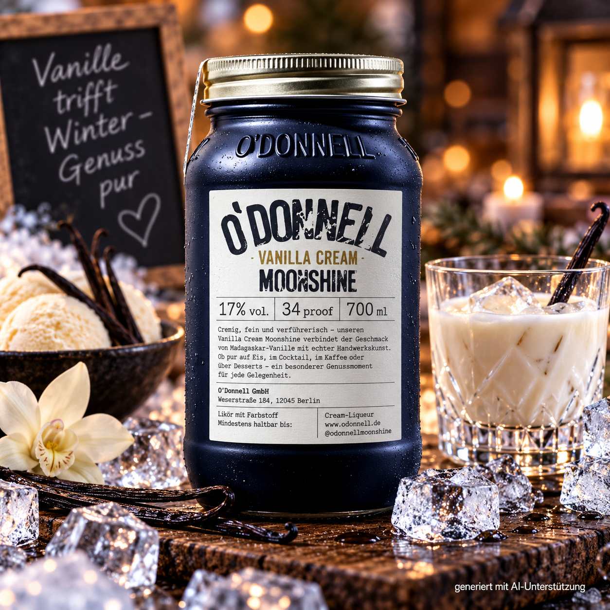 Vanilla Cream - 700ml - 17% vol.