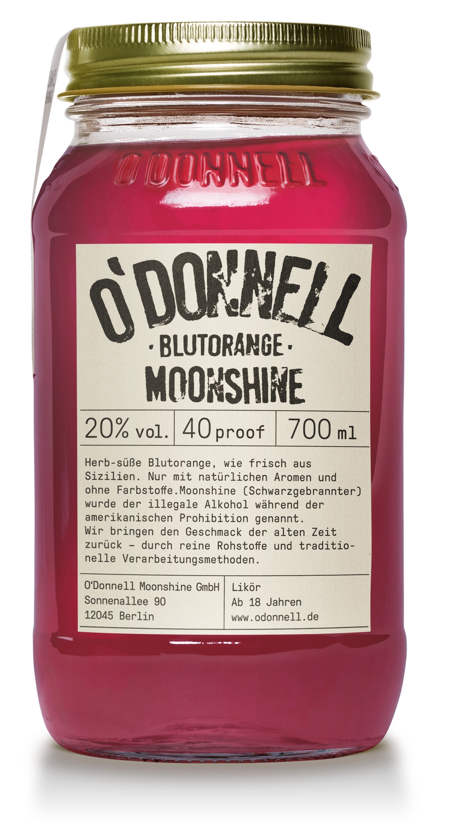 Blutorange - O Donnell - 700ml - 25% vol.