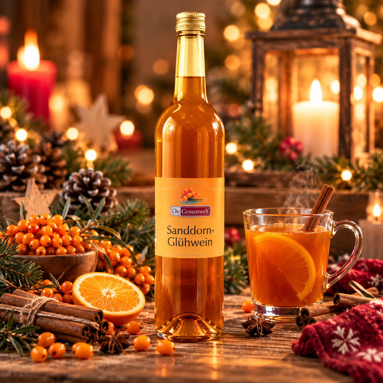 Sanddorn Glühwein - 9% -  750ml