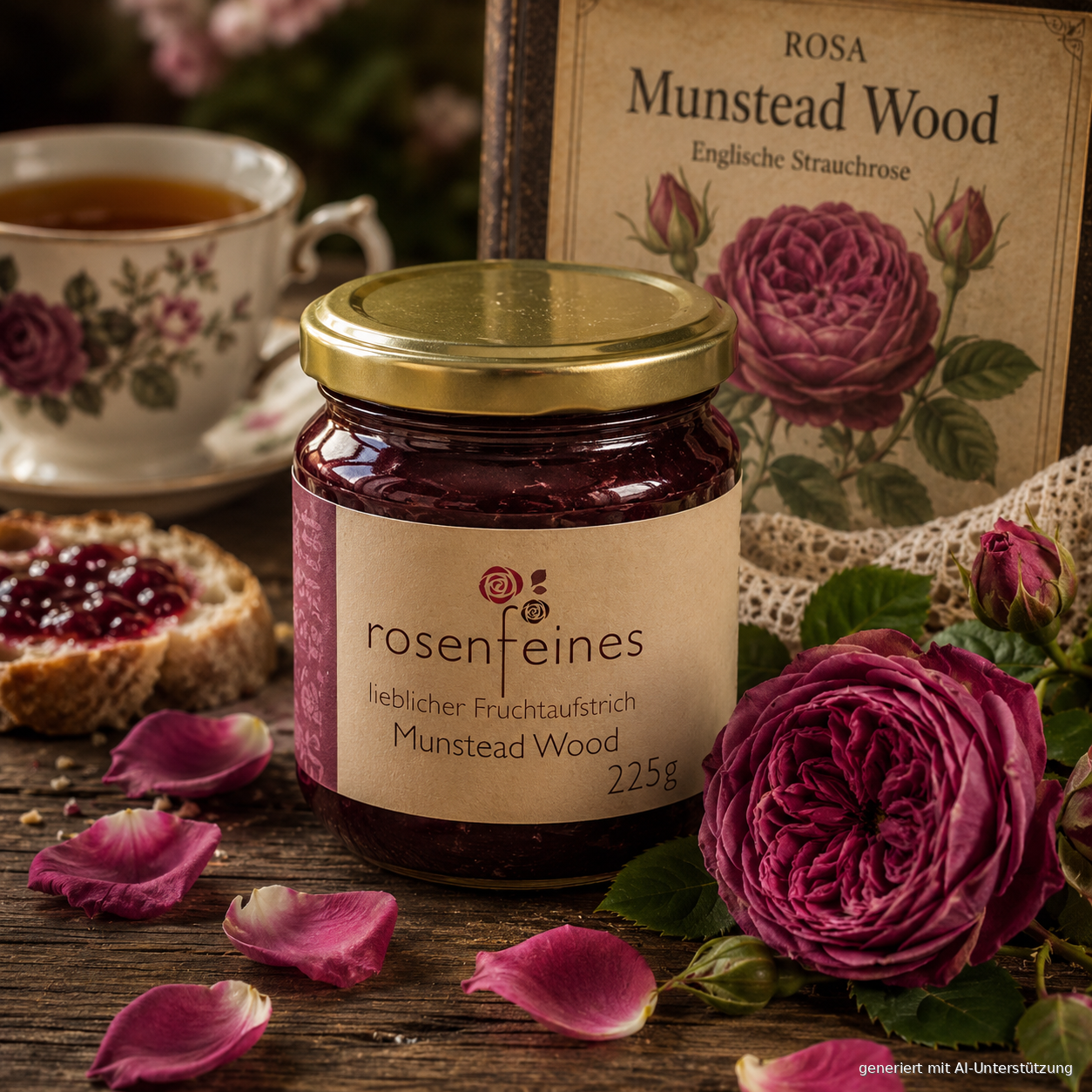 Munstead Wood - lieblicher Fruchtaufstrich - 225g