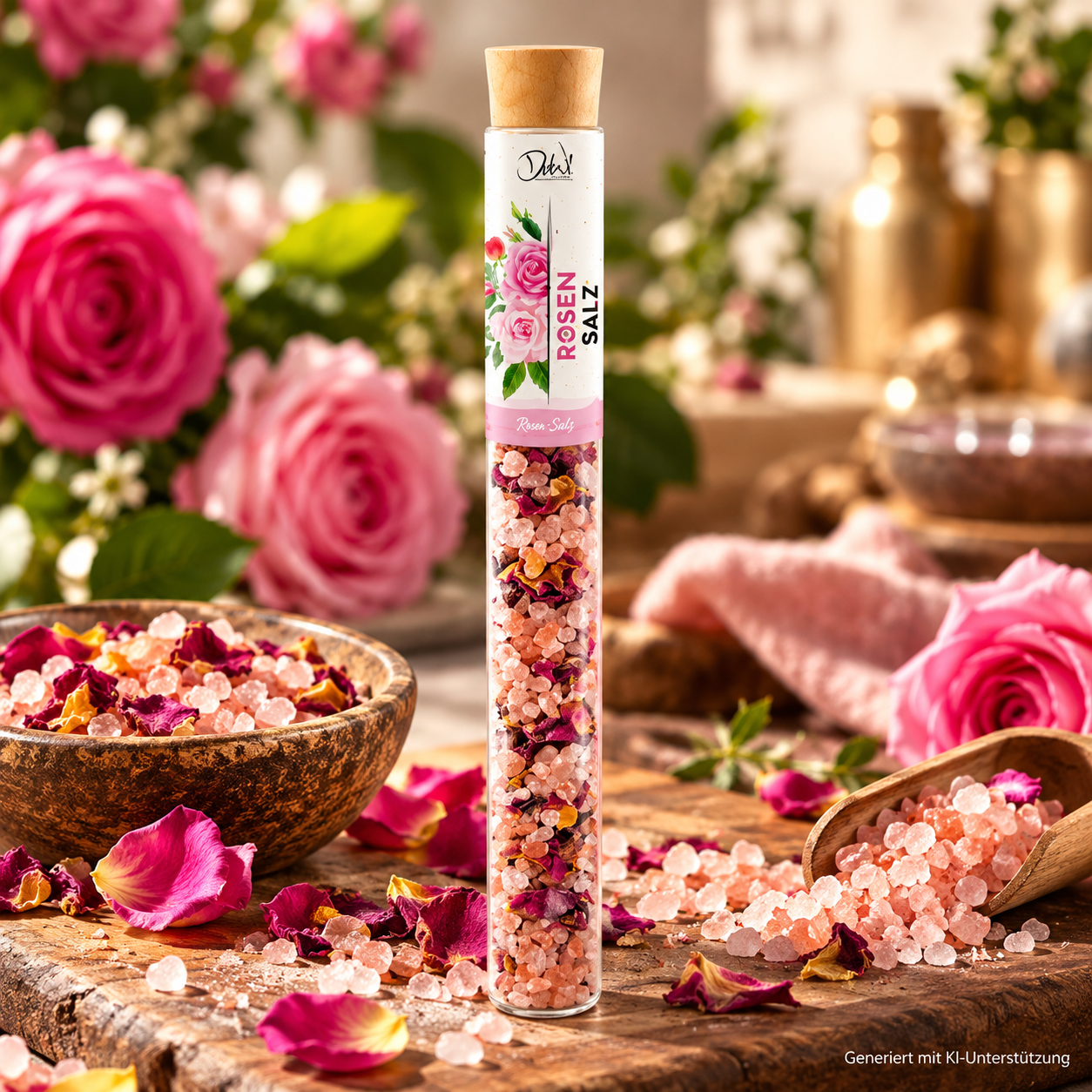 Rosen Salz - 15g - Spice Tube
