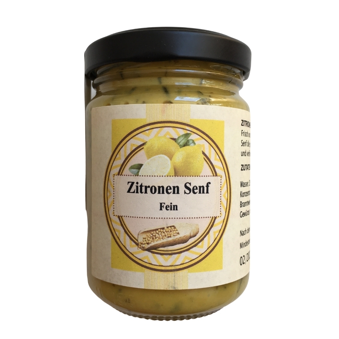 Zitronen Senf - 140ml