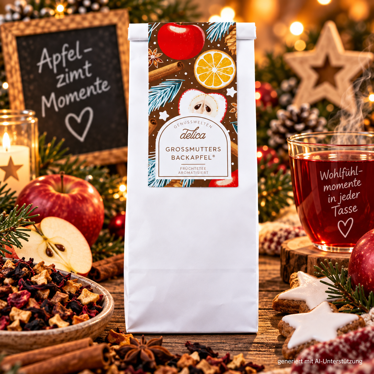 Grossmutters Backapfel Fruechtetee - 130g