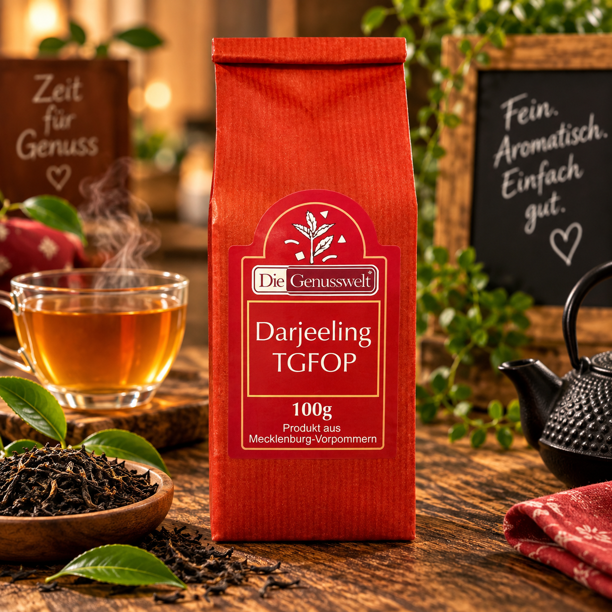 Darjeeling a.f. TGFOP - Schwarztee - 100g